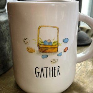 Rae Dunn "Gather" Easter Mug